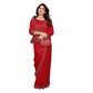 Precious Women's Georgette Printed Saree With Blouse Piece