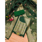 Wonderful Women's Banarasi Silk Printed Unstitched Salwar Suit Dress Material With Dupatta