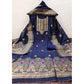 Wonderful Women's Banarasi Silk Printed Unstitched Salwar Suit Dress Material With Dupatta