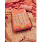 Wonderful Women's Banarasi Silk Printed Unstitched Salwar Suit Dress Material With Dupatta