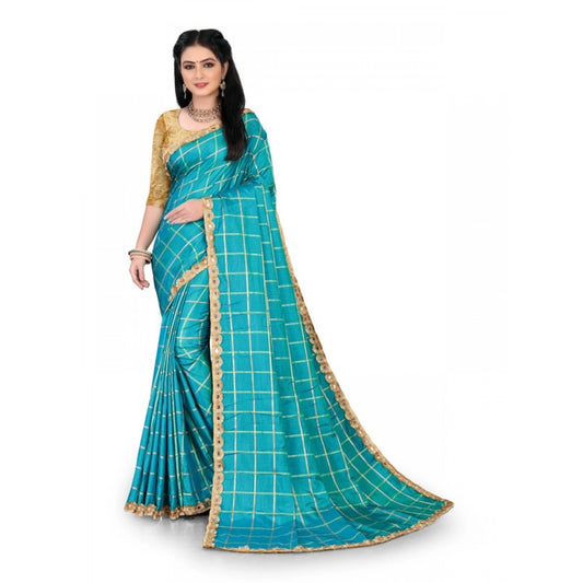 Wonderful Women's Sana Silk Bandhani Saree With Blouse Piece