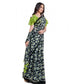 Classy Women's Georgette Printed Saree With Blouse Piece