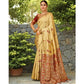 Fashionable Women's Silk Blend Woven Paithani Saree With Blouse Piece