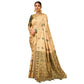 Fashionable Women's Silk Blend Woven Paithani Saree With Blouse Piece