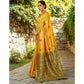 Fashionable Women's Silk Blend Woven Paithani Saree With Blouse Piece