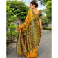 Fashionable Women's Silk Blend Woven Paithani Saree With Blouse Piece