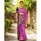 Fashionable Women's Silk Blend Woven Paithani Saree With Blouse Piece