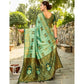Elegant Women's Silk Blend Woven Zari Work Saree With Blouse Piece