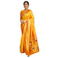 Attractive Women's Silk Blend Paithani Saree With Blouse Piece