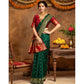 Adorable Women's Silk Blend Zari Woven Saree With Blouse Piece