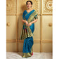 Pretty Women's Silk Blend Zari Weaving Saree With Blouse Piece