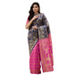 Pretty Women's Silk Blend Zari Weaving Saree With Blouse Piece