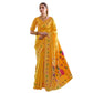 Designer Women's Silk Blend Paithani Weaving Saree With Blouse Piece