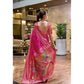 Designer Women's Silk Blend Paithani Weaving Saree With Blouse Piece