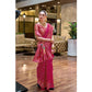 Designer Women's Silk Blend Paithani Weaving Saree With Blouse Piece