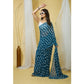 Lovely Women's Georgette Printed Saree With Blouse Piece
