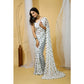 Lovely Women's Georgette Printed Saree With Blouse Piece