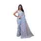Lovely Women's Georgette Printed Saree With Blouse Piece