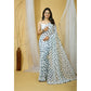Lovely Women's Georgette Printed Saree With Blouse Piece