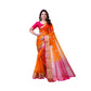 Ravishing Women's Organza jacquard Embellished Saree With Blouse Piece