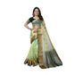 Ravishing Women's Organza jacquard Embellished Saree With Blouse Piece