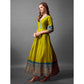Gorgeous Women's Cotton Blend Printed Anarkali Gown