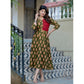 Gorgeous Women's Rayon Print With Embroidery Work A Line Kurti