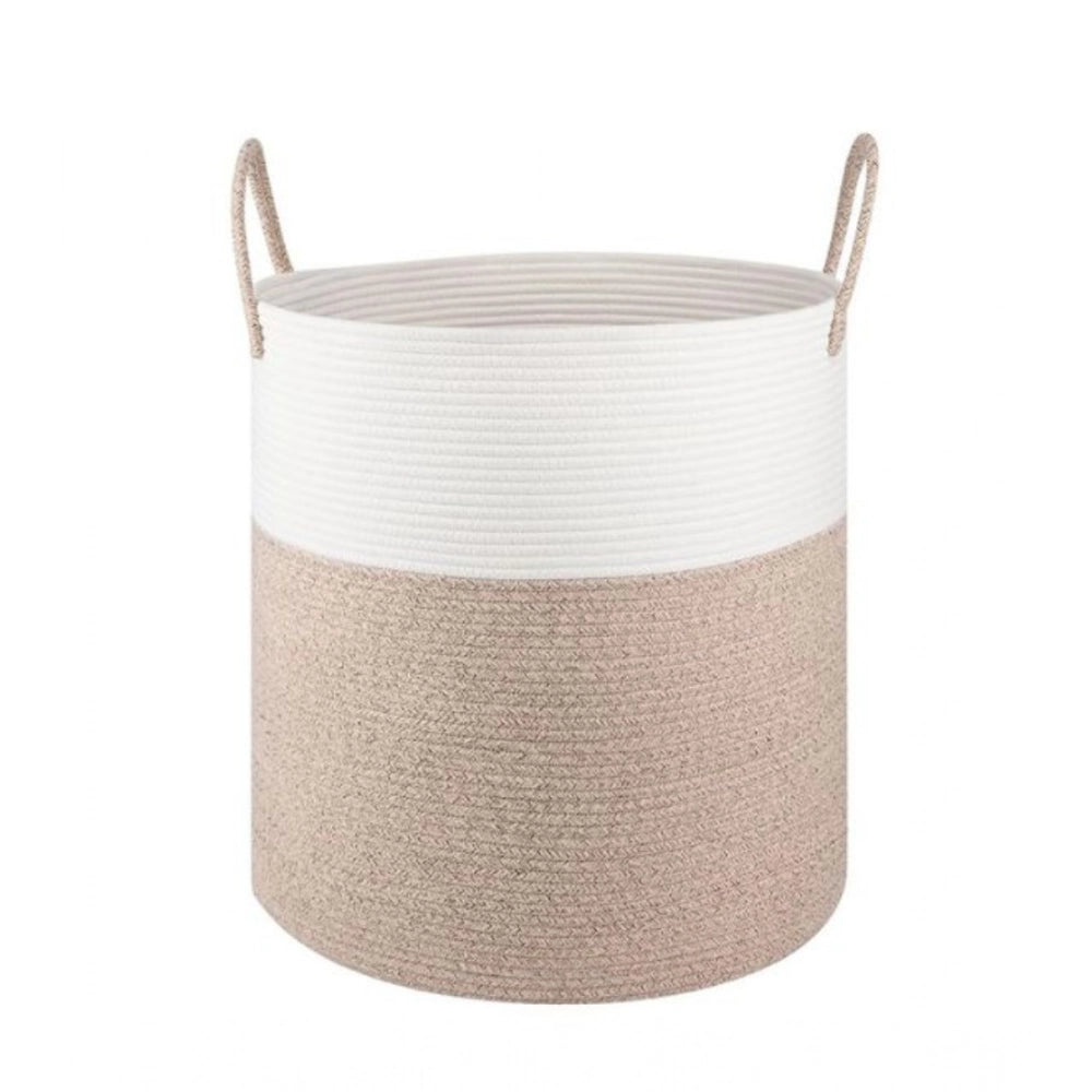 Gracious Cotton 12x14 Inch-Kidi-Handle Storage Basket For Clothes