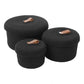 Exclusive Cotton 3 Pcs Set Roti Box Storage Basket With Lid