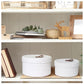Exclusive Cotton 3 Pcs Set Roti Box Storage Basket With Lid