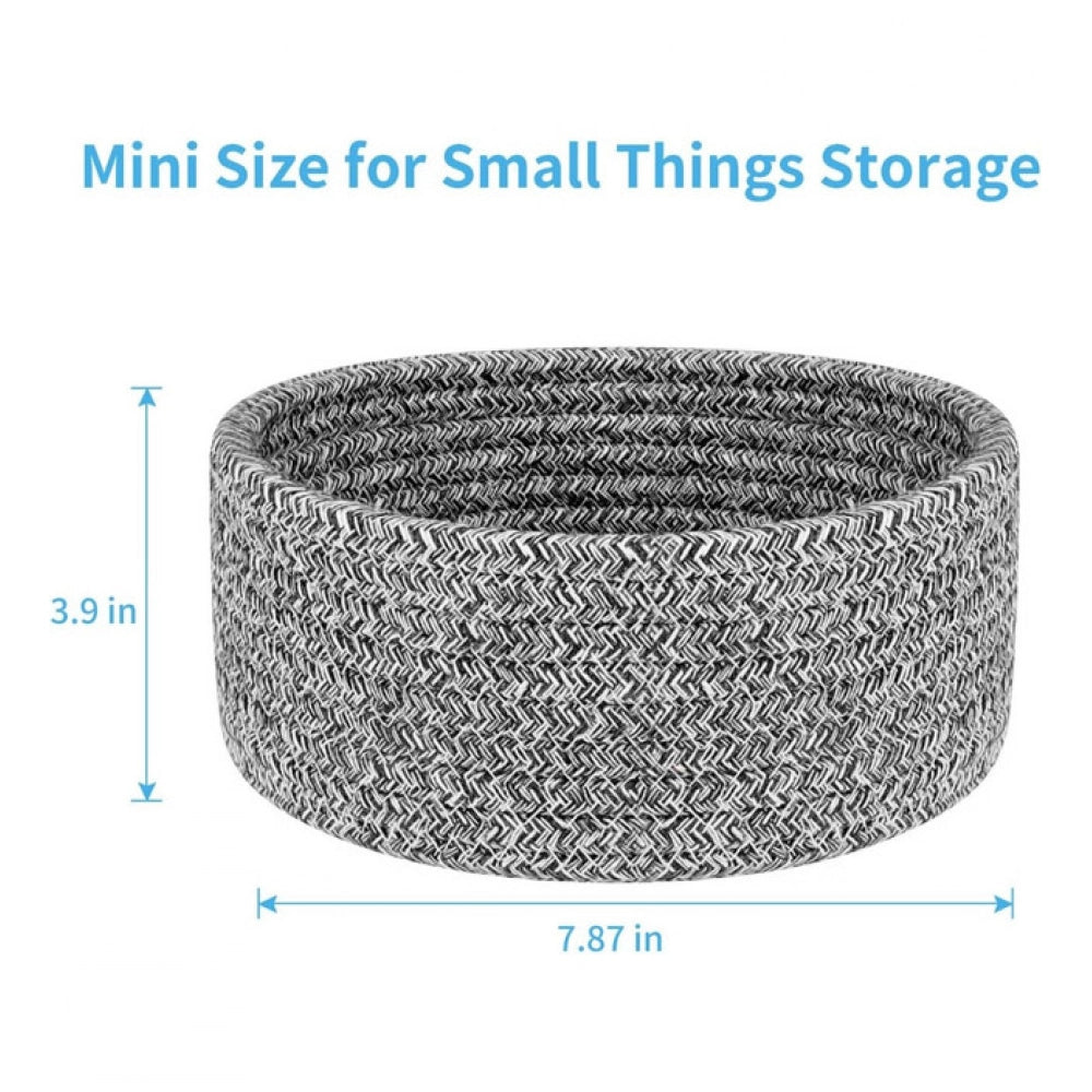 Superior Cotton 8x3 Inch Kidi Round 1 Pcs Bedside Organizer