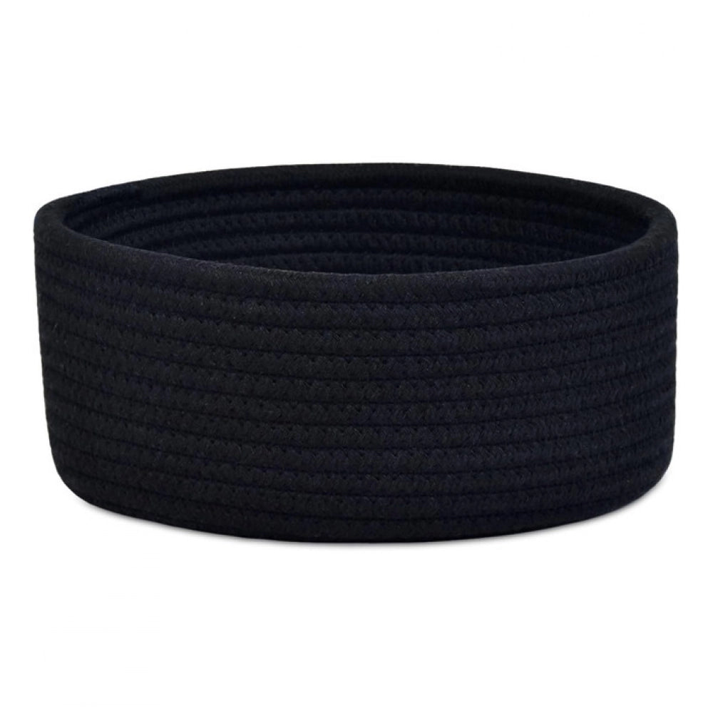 Superior Cotton 8x3 Inch Round 1 Pcs Bedside Organizer