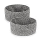 Astonishing Cotton 8x3 Inch Kidi Round 2 Set Bedside Organizer