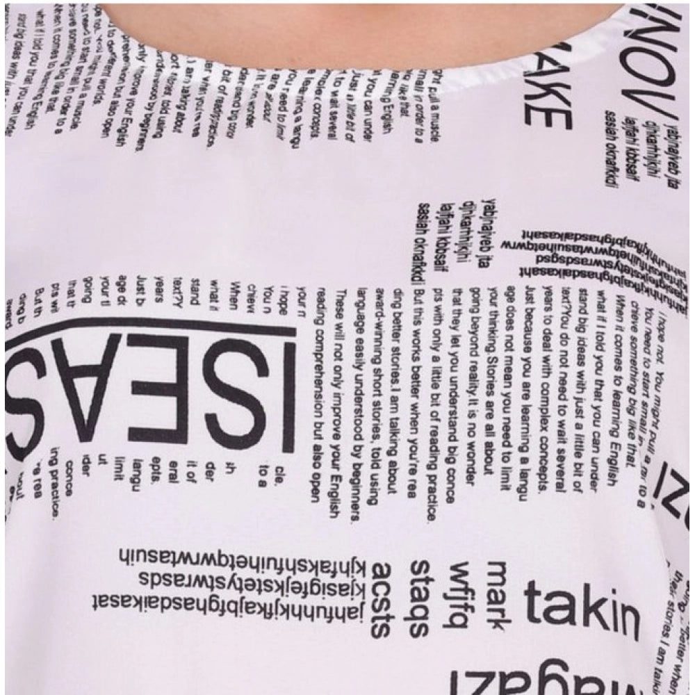 Facinating Women's Casual Crepe Sleeveless Slit Dress