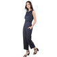 Dazzling Women's Casual Crepe Sleeveless Jump Suit
