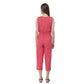 Dazzling Women's Casual Crepe Sleeveless Jump Suit