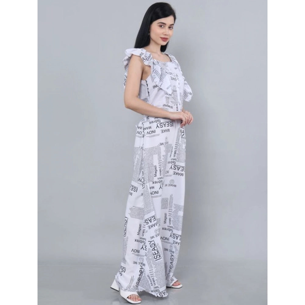 Dazzling Women's Casual Crepe Sleeveless Dress