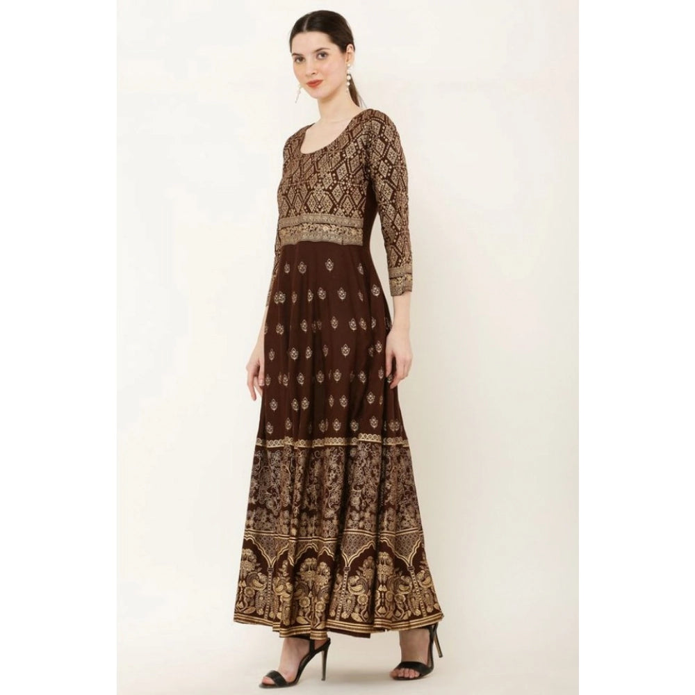 Fantastic Women's Casual Rayon Anarkali Kurti