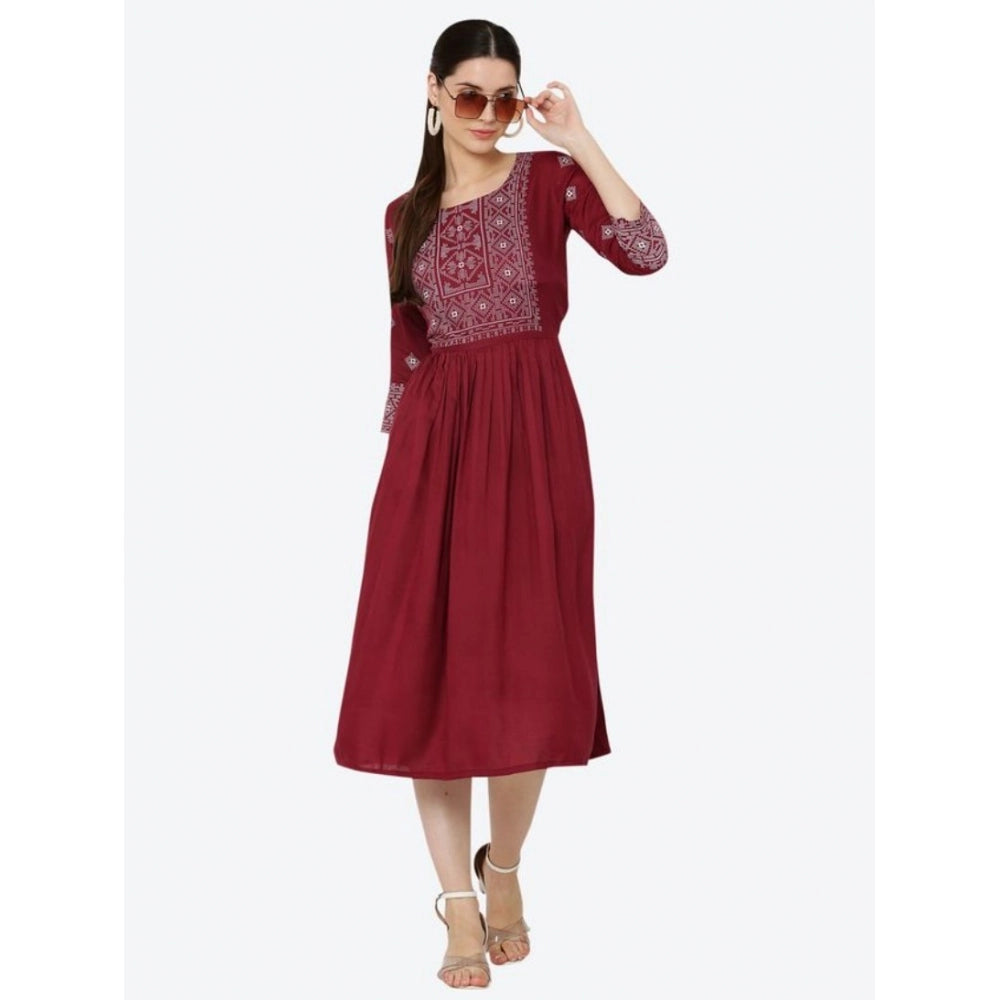 Fabulous Women's Casual Rayon Kurti