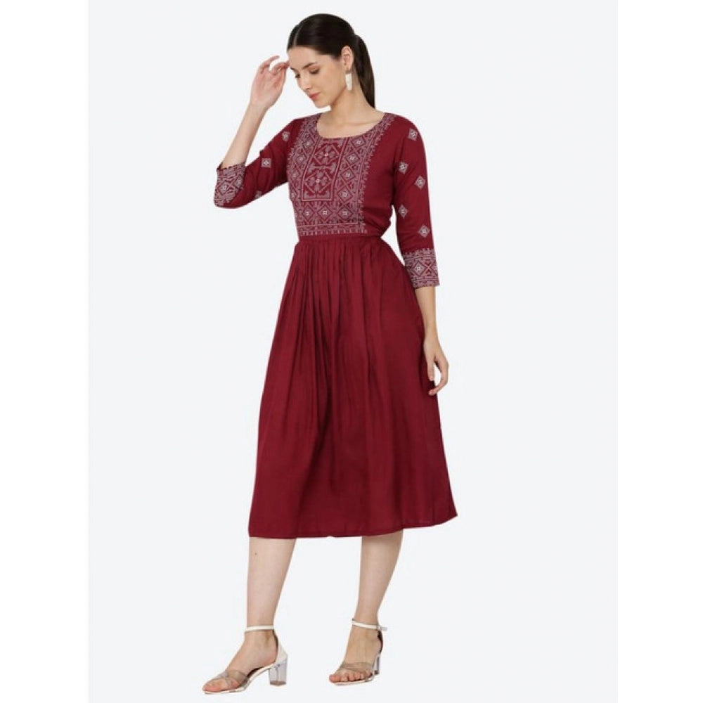 Fabulous Women's Casual Rayon Kurti