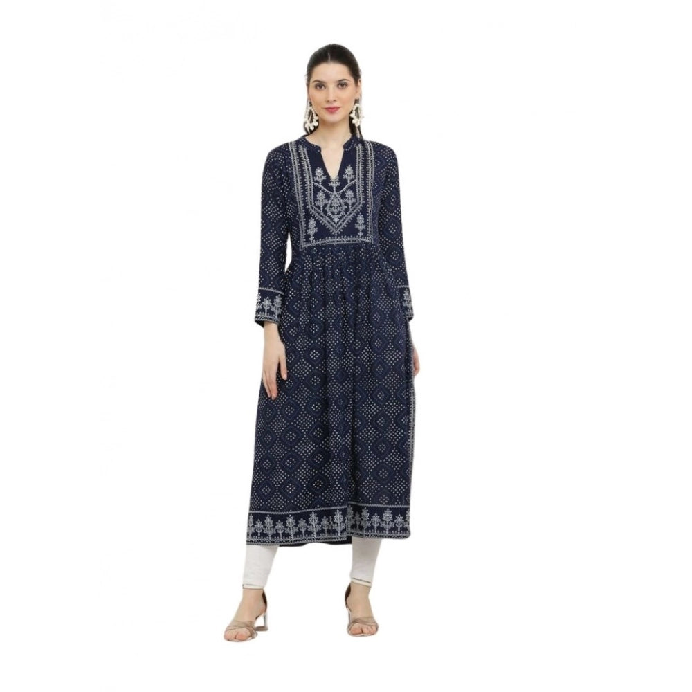Superb Women's Casual Rayon Full sleeve Kurti