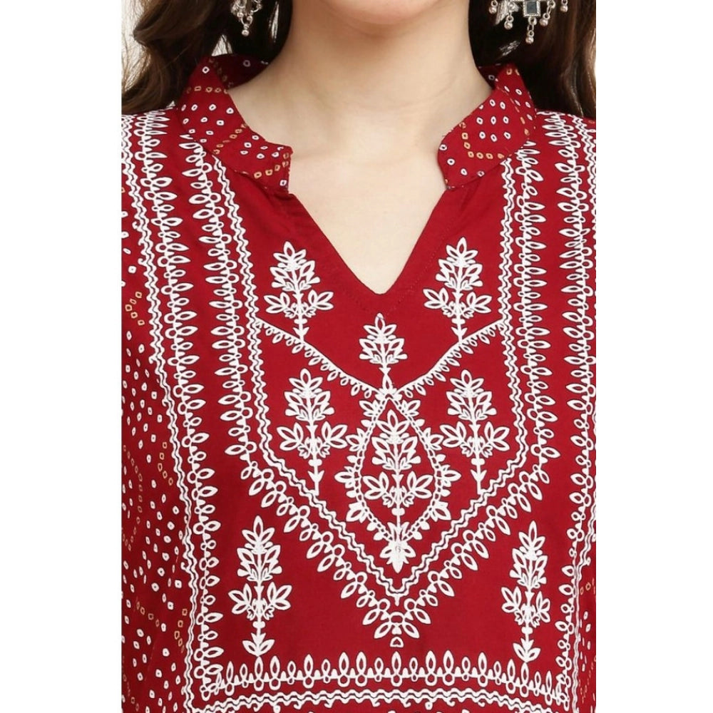 Superb Women's Casual Rayon Full sleeve Kurti