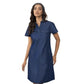 Glorious Women's Casual Denim Half Sleeves Dress