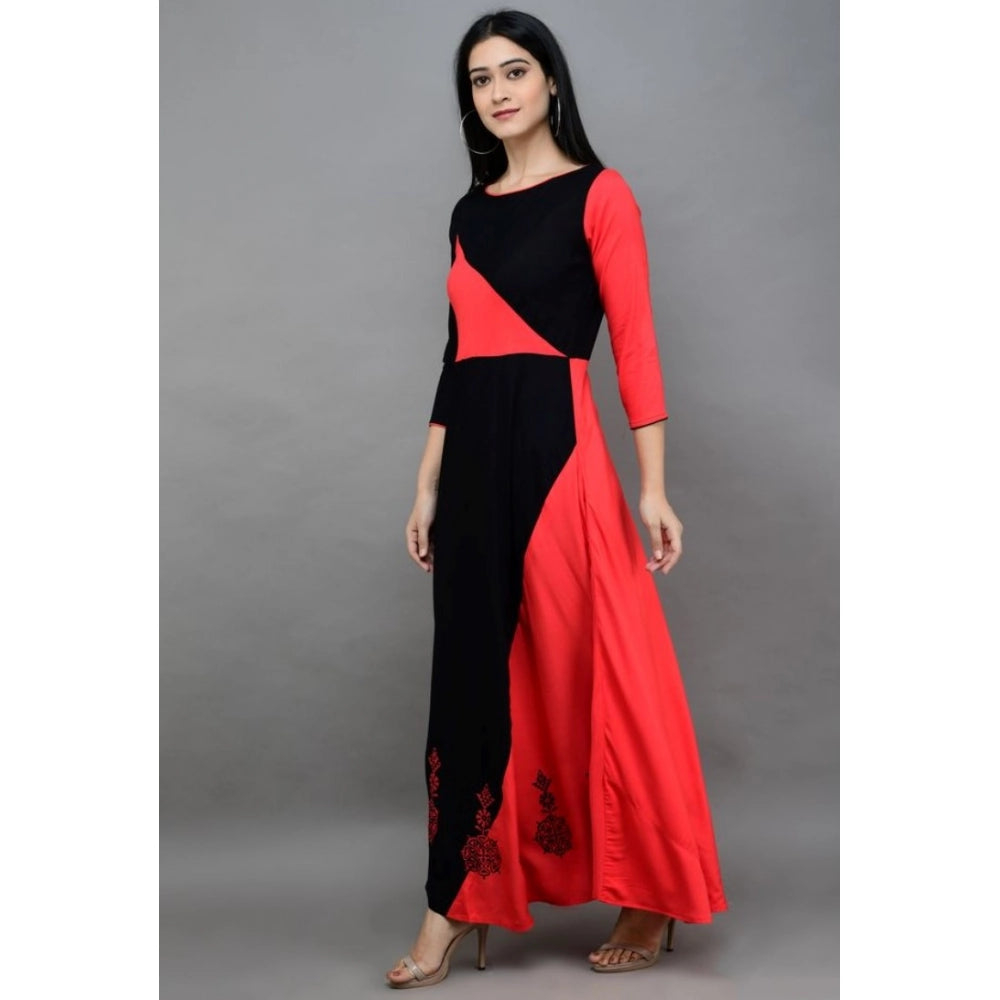 Glorious Women's Casual Rayon Maxi Dress