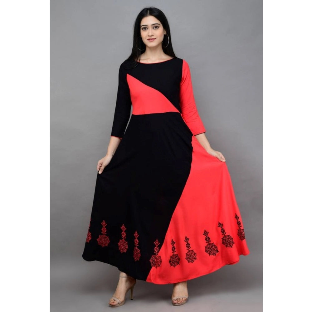 Glorious Women's Casual Rayon Maxi Dress