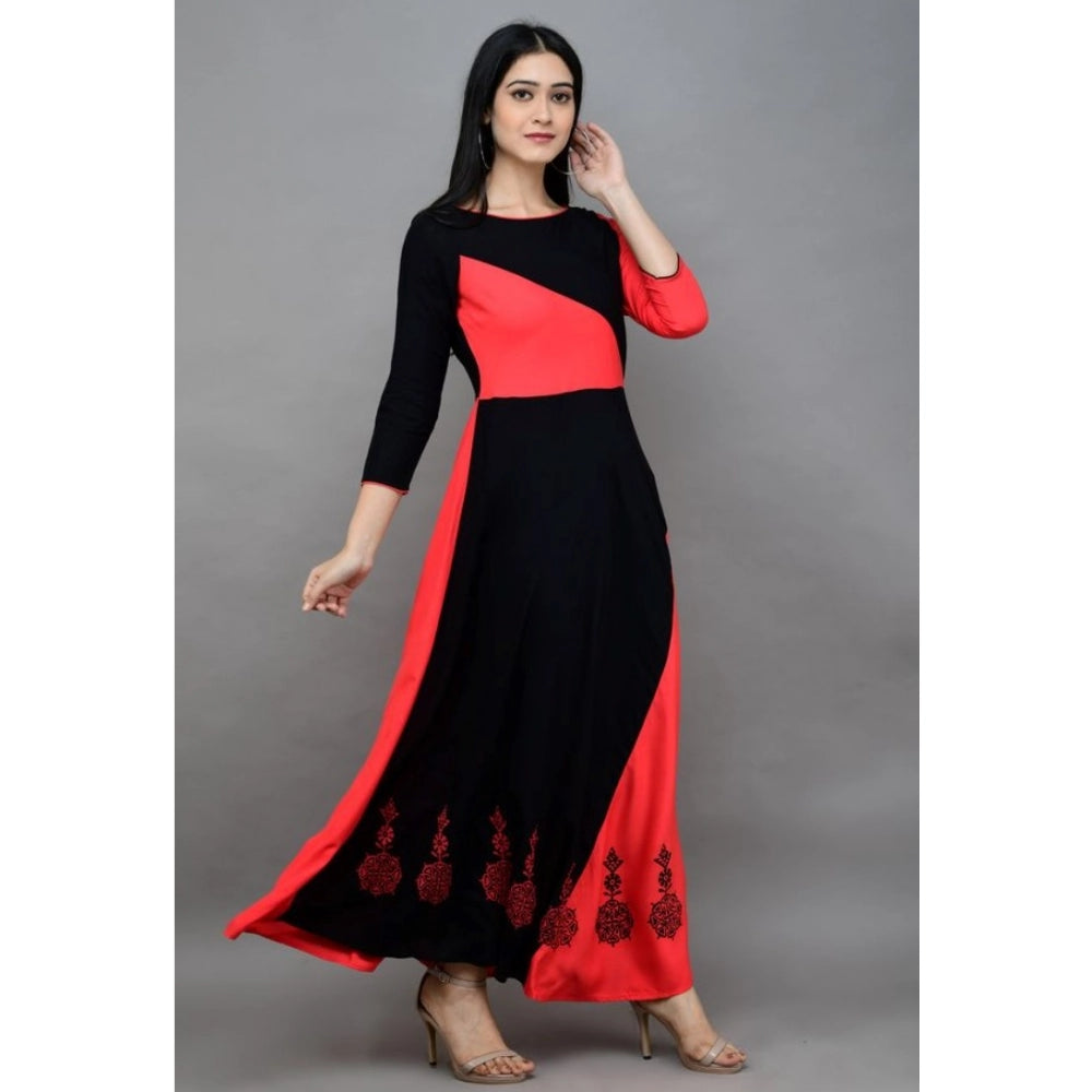 Glorious Women's Casual Rayon Maxi Dress