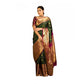 Sassy Women's Soft Lichi Silk Printed Saree With Blouse Piece