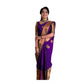 Appealing Women's Soft Lichi Silk Printed Saree With Blouse Piece