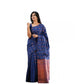 Appealing Women's Soft Lichi Silk Printed Saree With Blouse Piece