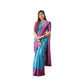 Snazzy Women's Soft Lichi Silk Printed Saree With Blouse Piece